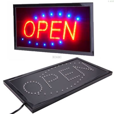 Bright Animated Motion Running Neon LED Business Store Shop OPEN Sign with Switch US plug M04 dropship