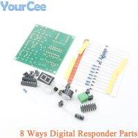 8 วิธีชิ้นส่วนตอบสนองดิจิตอลชิ้นส่วนอิเล็กทรอนิกส์ CD4511 คณะกรรมการฝึกเชื่อม PCB บัดกรีฝึกปฏิบัติการทดลอง DIY ชุด