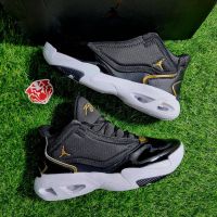 2023 HOT Original ΝΙΚΕ Ar J0dan Max- Aura- 4 Black Gold Shoes Fashion Basketball Shoes Trendy Sports Shoes （Free Shipping）