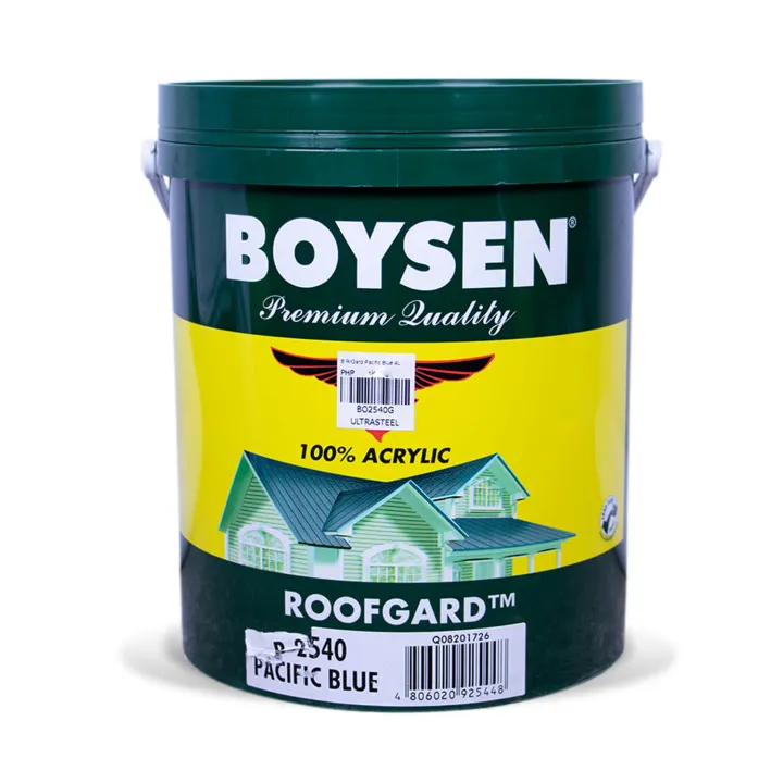 Boysen Roofgard Roof Paint Gallon 4 Liters / Roofguard Roof Guard Roof