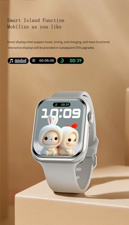 นาฬิกาผู้หญิง9สมาร์ทวอท์ชน้ำตาลในเลือดวัดอุณหภูมิร่างกายด้วย-bt-นาฬิกาออกกำลังกาย-aod-nfc-aod-8-smartwatch-เหมาะสำหรับ-apple