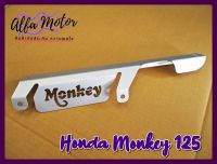 HONDA MONKEY125 CHAIN CASE "ALUMINIUM​" "SILVER" #บังโซ่แต่ง​ Monkey สินค้าคุณภาพดี