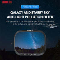 ตัวกรองเลนส์สำหรับ DJI Mini 3 PRO กล้องตัวกรองกลางคืนธรรมชาติ Mini 3 Galaxy Starry Sky Anti-Light Pollution Filter