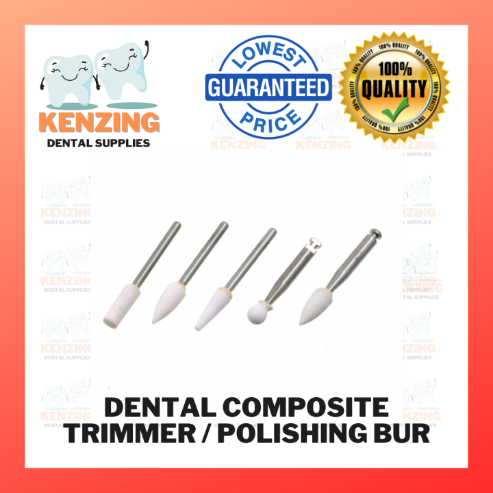 Composite Trimmer Dental High & Low Speed/ Polishing Bur/White stone