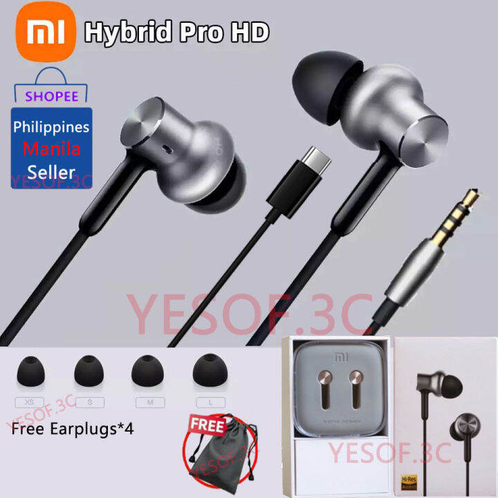 Xiaomi Mi In Ear Hybrid Pro HD Type C Earphone With Active Noise ...