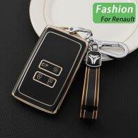 yfdov Fashion TPU Car Key Cover Case for Dacia Logan 3 for Renault Captur Zoe Espace 5 Clio Megane 4 Arkana Arcan Key Holder Shell