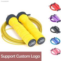 ☂ Heavy Speed Skipping Rope Crossfit Adjustable Wire Jump Rope with Extra Cable Ball Bearings Anti-Slip Handle Home Exercise Slim