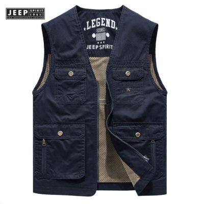 CODTheresa Finger JEEP SPIRIT 1941 ESTD Men Vest