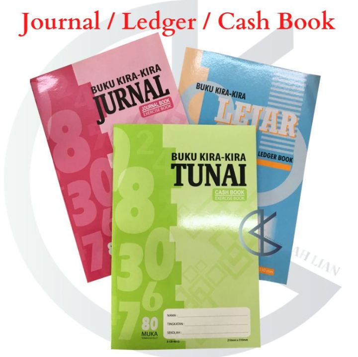 F4 Journal Book Ledger Book Cash Book / Account Journal Ledger Cash ...