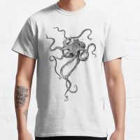 MenS Funny T Shirts Octopus Oversized Causal Cotton Short Sleeve Unisex Top Tees Clothes Funko Pop Roupas Masculinas 5Xl S-4XL-5XL-6XL