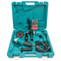 Pro +++ MAKITA รุ่น DK-1151 ชุดเครื่องมือ ชุดสว่าน5/8"+ เจียรมือ4" พร้อมอุปกรณ์ HP1630+GA4030 ราคาดี ชุด เครื่องมือ ชุดเครื่องมือช่าง ชุดเครื่องมือ diy