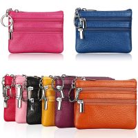 Fashion Leather Women Wallet Clutch One/Two Zip Female Short Small Coin Purse Brand New Design Soft Mini Card Cash Holder