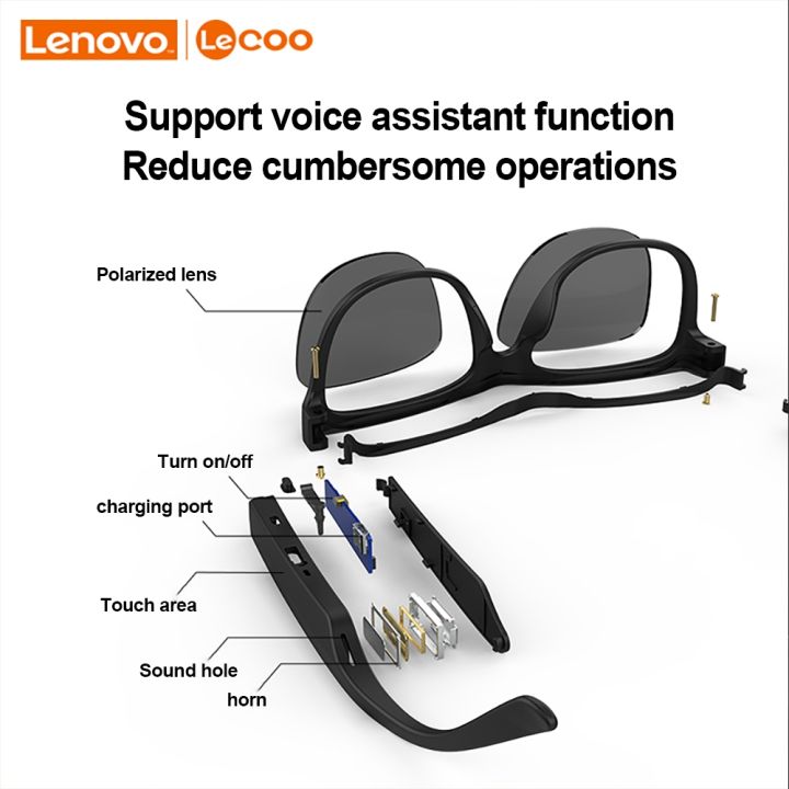 lenovo-lecoo-c8-smart-glasses-headset-wireless-bluetooth-sunglasses-outdoor-sport-earphone-calling-music-anti-blue-eyeglasses