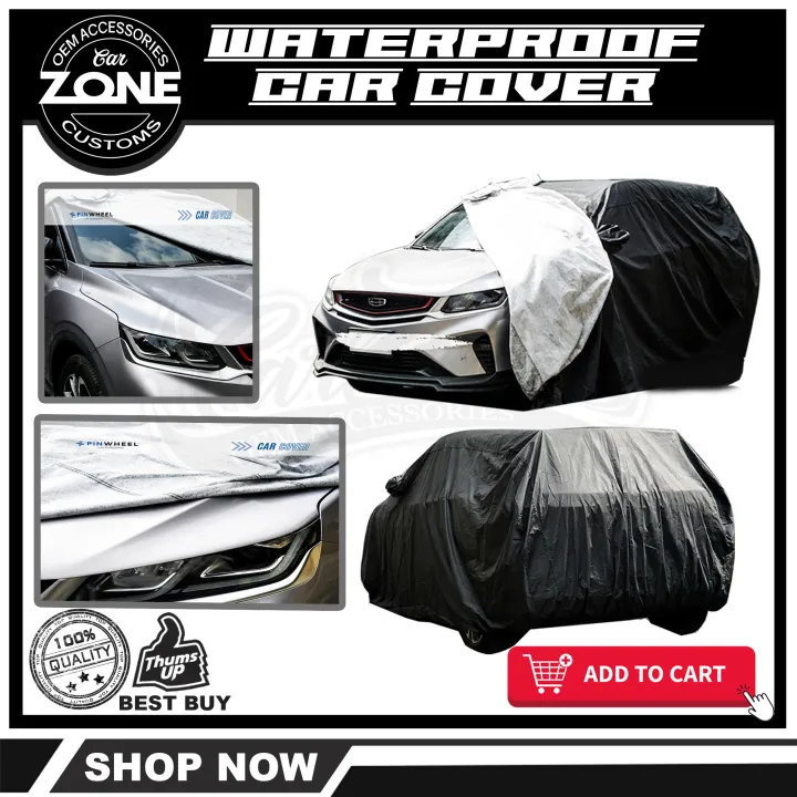 Waterproof Car Cover for Toyota Wigo Medium Size (hatchback) Lazada PH
