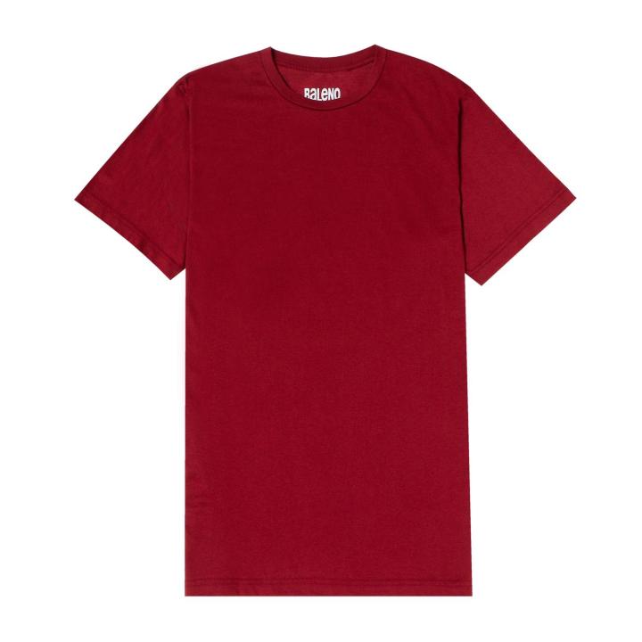 Baleno Men’s Plain Round Neck Tee in Maroon | Lazada PH