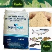 THỨC ĂN CÁ CARGILL 7404 size B DẠNG BỘT MỊNCHO CÁ ĂN HOĂC CÂU CÁ 42% ĐẠM