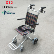 Xe lăn du lịch siêu nhỏ nhẹ Lucass X12