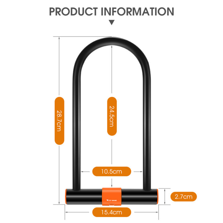 sanwood-ไม้พาย-ล็อคจักรยานความแข็งแรงสูงปรับปรุงอุปกรณ์เสริมความต้านทานกันขโมยมีความทนทานสูงล็อคกันขโมยสำหรับจักรยานตัว-u-ล็อคแบบแข็ง