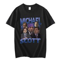 Funny Michael Scott Prison Mike Homage T Shirt Tv Series The Office Dwight Schrute Jim Halpert T-shirt Men Cotton T Shirts