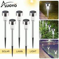 ❂❉ Auoyo Solar Lights Outdoor Lighting Solar Pathway Lamp Outdoor Garden Lights Solar Landscape Lights Security Lamp (5 Pcs)