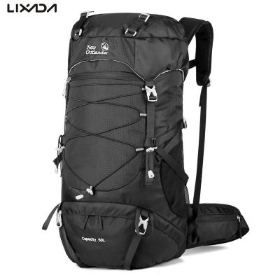 Hiking Backpack 50L High Capacity Waterproof Bag Travel Camping Mountaineering Backpack Outdoor Sport Daypack Bag For Cycling