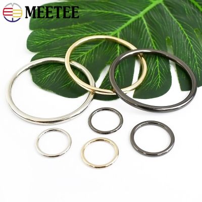 ：“{—— 10/20Pcs 15-70Mm O Rings Metal Buckles For Bag Belt Buckles Strap Circle Hook Side Hanger Ring Clasp DIY Leather Accessories