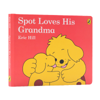 Little Bo Ai grandma English original picture book spot love his grandma wavelet series Eric Hill childrens English Enlightenment hardcover wavelet paper book picture story book bedtime story parent-child reading