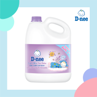 D-NEE ดีนี่ น้ำยาปรับผ้านุ่ม สำหรับเด็กแรกเกิด New Born กลิ่น Night Wash สีม่วง (แกลลอน) ปริมาณ 2800 มล.