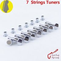 HR-Genuine Original 7 In-line  GOTOH SG381-07-MGT 7 Strings Guitar Locking Machine Heads Tuners  ( Chrome ) MADE IN JAPAN