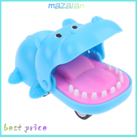 mazalan Hippo ฟันนิ้วกัดของเล่นเกมของเล่นตลกสำหรับเด็กผู้ใหญ่ของเล่นบีบอัด