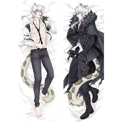 ปลอกหมอน พิมพ์ลายเกม Arknights Sliverash Shamared Dakimakura 3D ขนาด 60x180 ซม. สําหรับเตียงนอน