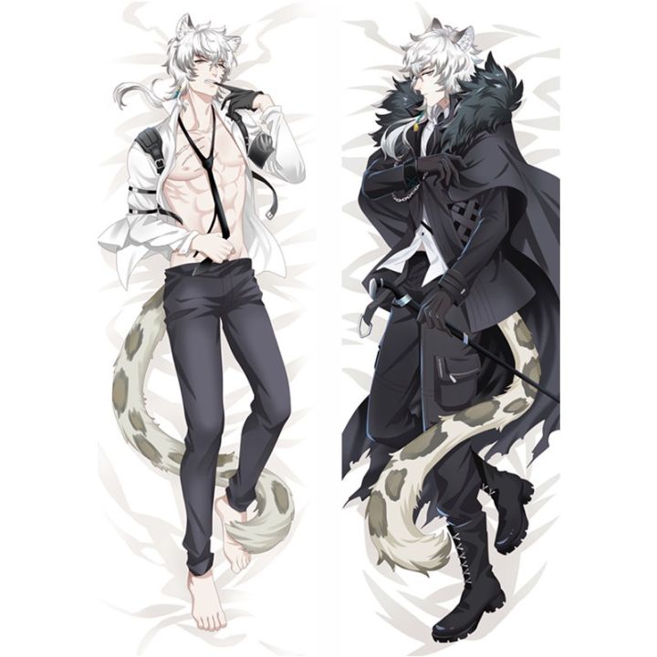 ปลอกหมอน-พิมพ์ลายเกม-arknights-sliverash-shamared-dakimakura-3d-ขนาด-60x180-ซม-สําหรับเตียงนอน