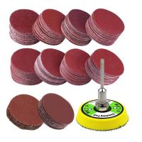 ♗ 50-100pcs Set 2 inch Sanding Discs Pad Kit for Drill Grinder Rotary Tools with Backer Plate Includes 60-2000 Grit Sandpapers