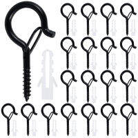 20pcs Q-Hanger Heavy Duty Screw Hooks Multiple Uses for String Light Flower Pot Garden Yard Patio Kitchen Ornament Tools