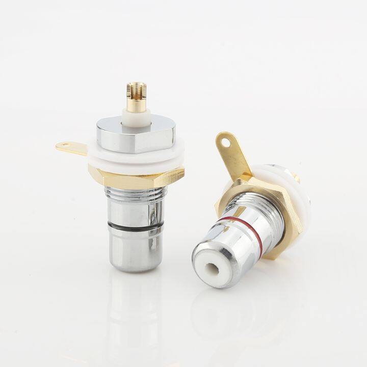 hifi-audio-4pcs-8pcs-rhodium-gold-plated-rca-socket-phono-chassis-female-hifi-amp