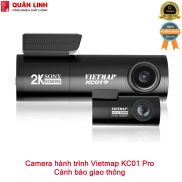 Camera hành trình Vietmap KC01 Pro Cảnh báo giao thông