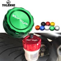 For KAWASAKI Versys650 Versys1000 Versys 1000 650 Motorcycle CNC Aluminum Rear Brake Reservoir Cover Caps 8 Colors