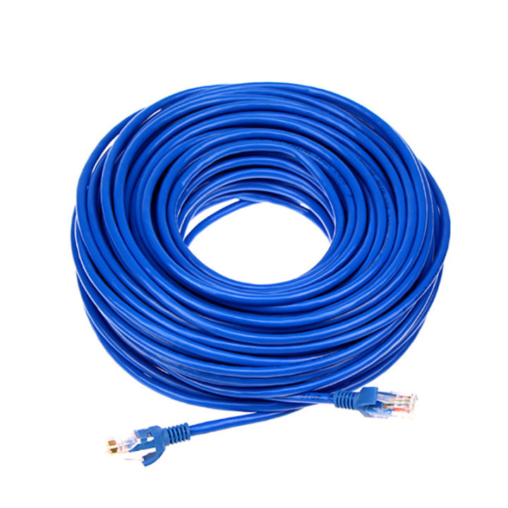 uni-cat5-cat5-rj45สายเคเบิลเครือข่าย-lan-อีเทอร์เน็ตสำหรับ-ps-xbox-อินเตอร์เน็ตเราเตอร์สีฟ้า