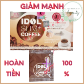 [FREESHIP + QUÀ TẶNG] Cà phê giảm cân idol slim coffee 10 gói x 15g QM01 chiết xuất thiên nhiên, hương vị thơm ngon, giúp bạn giữ vóc dáng cân đối - Quynhmai Beauty