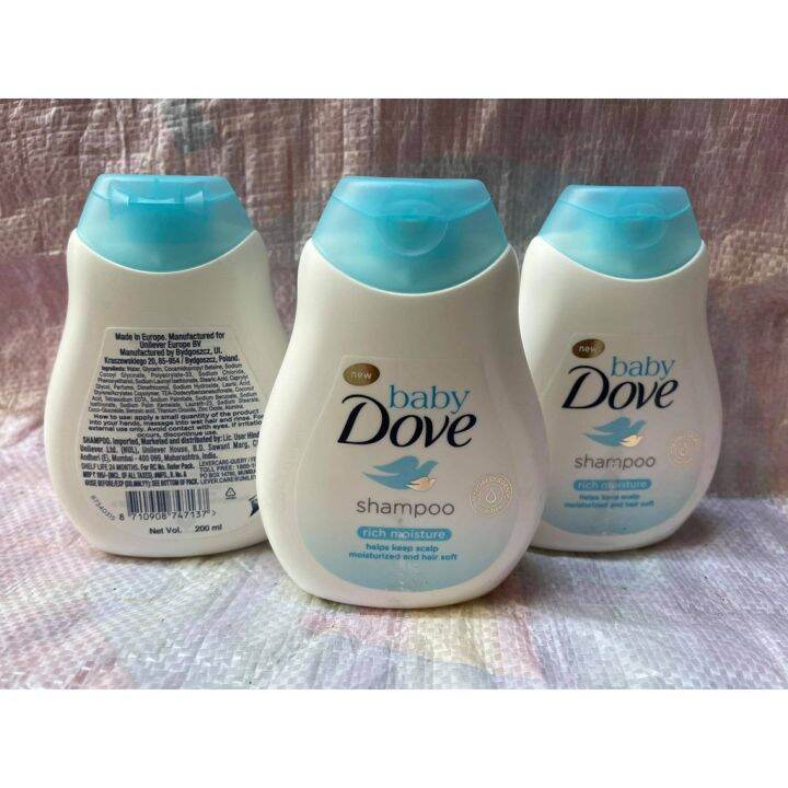 Dove Baby Shampoo Rich Moisture 200ml. Lazada PH