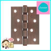 บานพับ VECO 4x3 นิ้ว 4BB 11มม. สีทองแดงรมดำ แพ็ค 3 ชิ้นBUTT HINGE VECO 4BB 4X3” 11MM ANTIQUE COPPER 3EA/PACK3 **หมดแล้วหมดเลย**