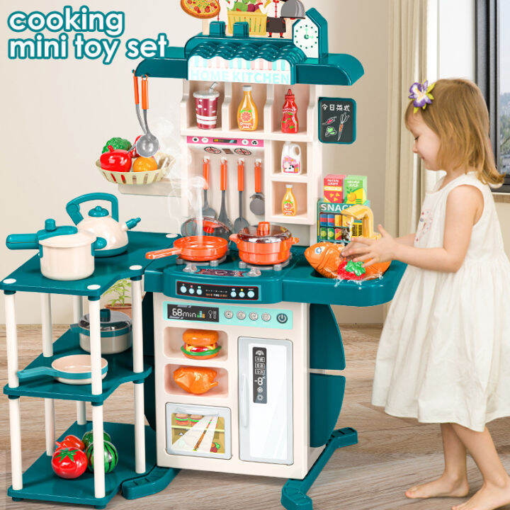 Kitchen Toy Set Big Size Big Kitchen Toy Set for Girls Cooking Set Toys