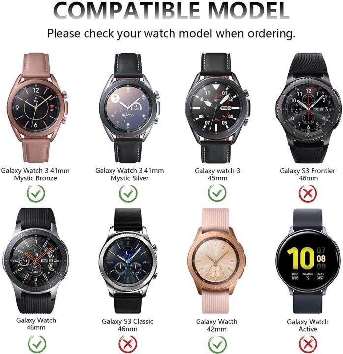 สร้อยข้อมือ-samsung-galaxy-watch-3-45มม-41มม-สแตนเลสสายเหล็ก-bezel-ring-สำหรับ-galaxy-watch-4-classic-44mm-40-46mm-42-carterfa