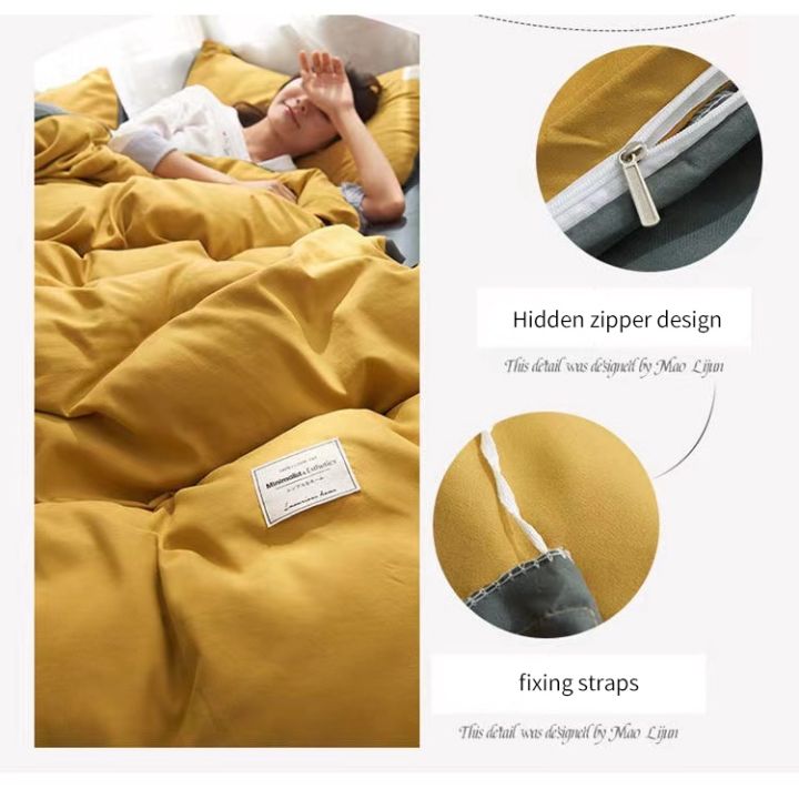 danjuren-4-in-1-premium-sheet-high-quality-pure-color-double-sided-available-washable-cotton-living-room-in-todomitories