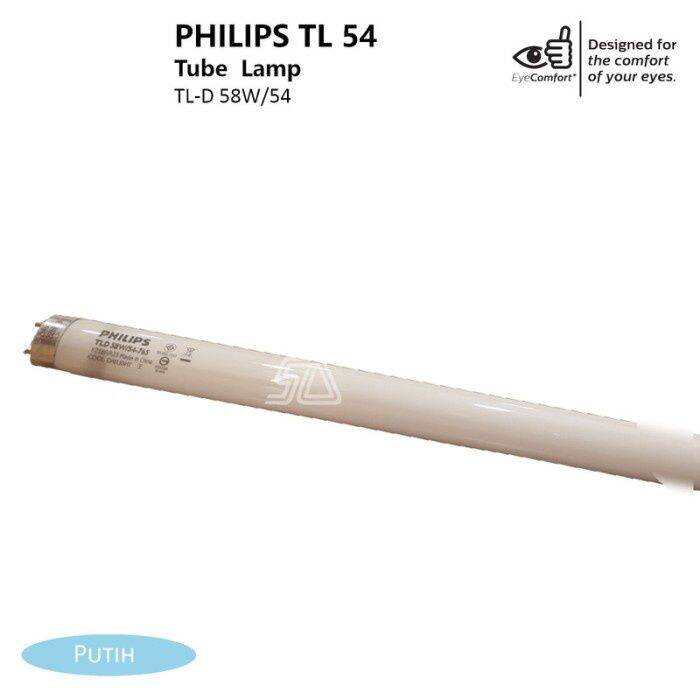 PHILIPS Lampu TL D 58W 54 765 | Lazada Indonesia