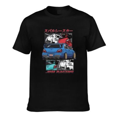 Jdm Subie Impreza Wrx Sti 2000เสื้อยืดแขนสั้นผู้ชาย