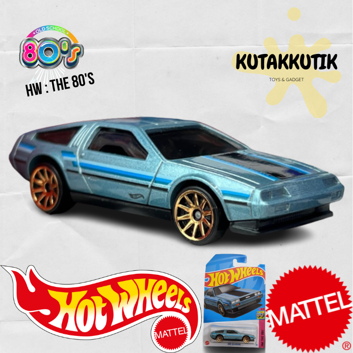 Hot Wheels Mobil Back To The Future Dmc Delorean Biru Hw The S Lazada Indonesia