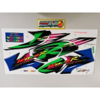 ( สุดคุ้ม+++ ) สติ๊กเกอร์ เวฟ WAVE 125 R ลายแต่ง ติดรถสี น้ำเงิน ปี 2004 รุ่น 6 ราคาถูก สติ ก เกอร์ ติด รถ สติ๊กเกอร์ ออฟ โร ด สติ ก เกอร์ ข้าง รถ กระบะ สติ ก เกอร์ ข้าง รถ สวย ๆ