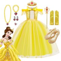 ✵◎✽ Disney Princess Dress Child Girl Costumes Princesses Disney Girl - Disney Girls - Aliexpress