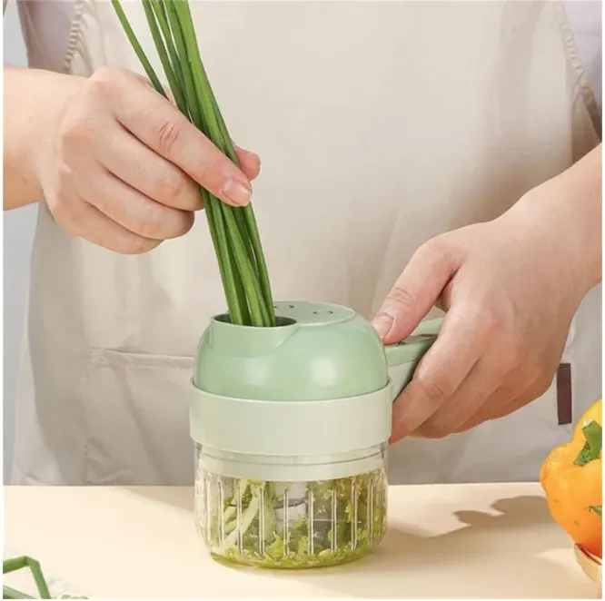 One Creative Handheld Onion Chopper, Vegetable Slicer, Garlic Press,  Upgrade Your Kitchen With This Multi-functional Chopping Tool!